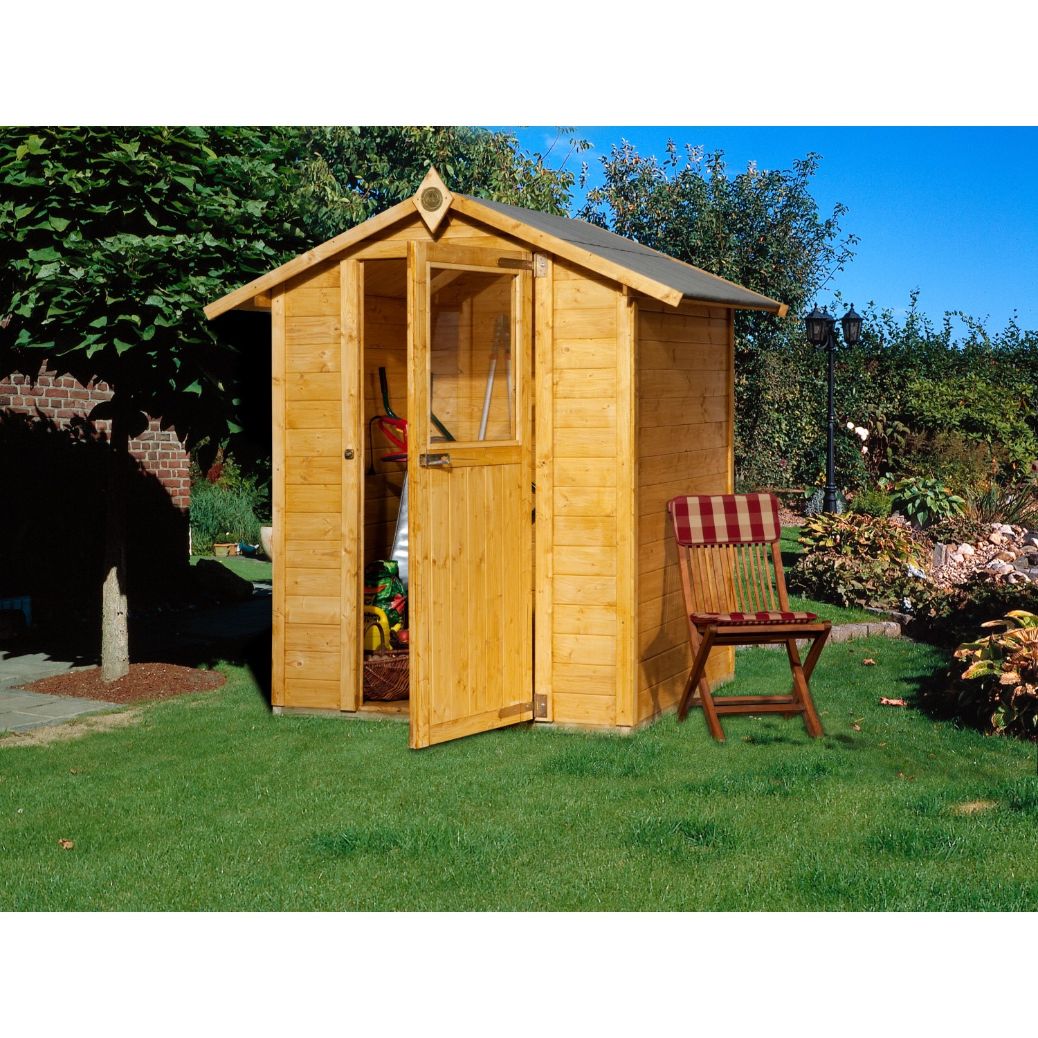 weka Gartenhaus 317 Gr. 1 lasiert kaufen bei OBI