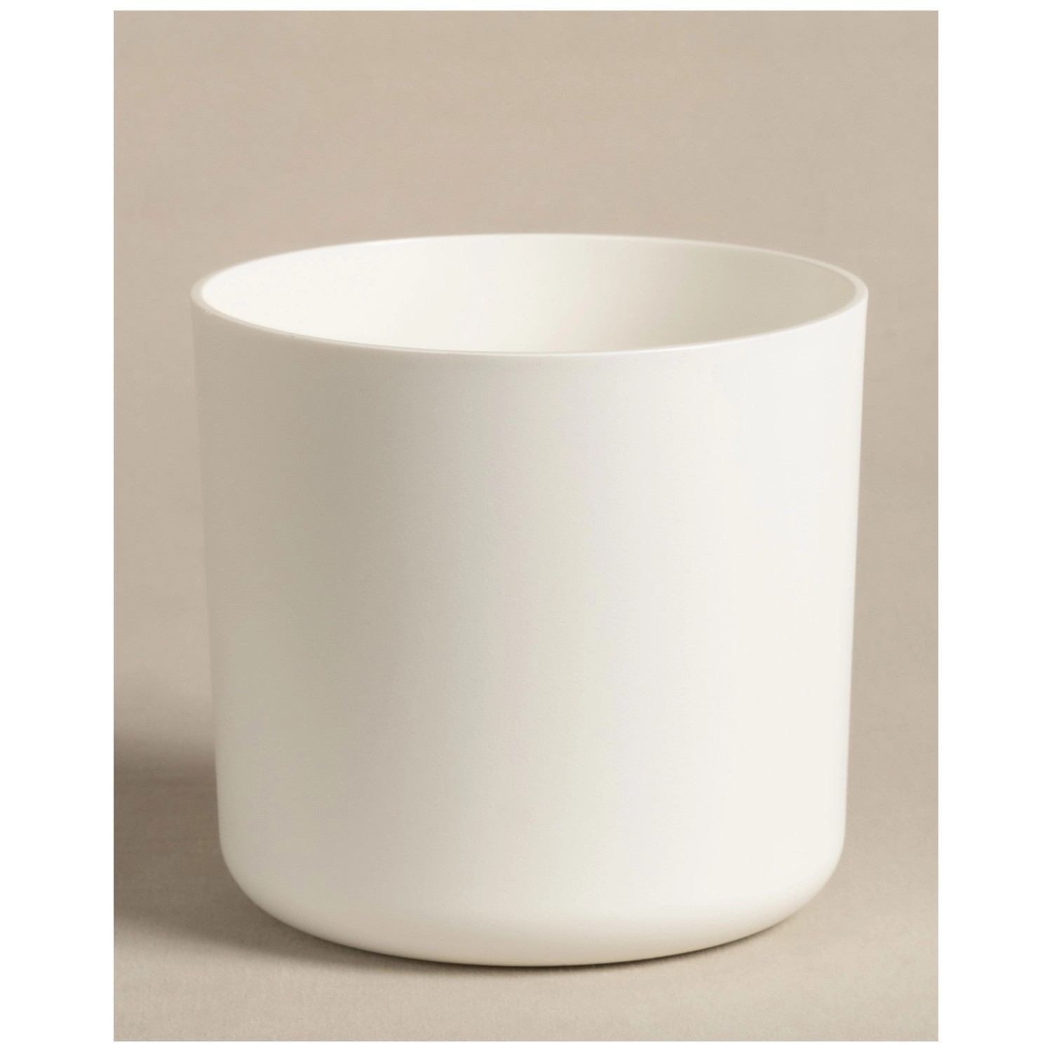 Feey Blumentopf Lumi Kunststoff Weiss Ø 16 cm kaufen bei OBI