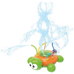 Happy People Arroseur Tortue pour enfants, arrose de l'eau dans le jardin.