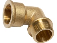 LUX Gewinde-Winkel Messing 24,1 mm (Rp 3/4) x 26,4 mm (R 3/4) LUX Gewinde-Winkel Messing 24,1 mm (Rp 3/4) x 26,4 mm (R 3/4)