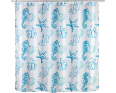 Tende Da Doccia Con Ganci, Tenda Da Bagno Impermeabile E Antimuffa 180x180cm 87008701 - Foto 3