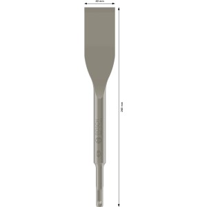 Scalpello per piastrelle Bosch Pro SDS-plus, 260 mm, per rimuovere le piastrelle.