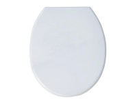 MSV WC-Sitz Polypropylen Weiss (HxBxT) 45 x 37 x 5,6 cm