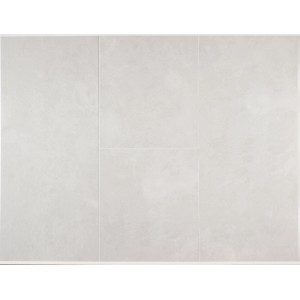 Panneau mural Grosfillex Element Compact béton blanc, 120x37,5 cm, panneau décoratif pour revêtement mural et plafond.