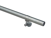 Handlauf Komplettset V2A Ø 40 mm Länge 120 cm