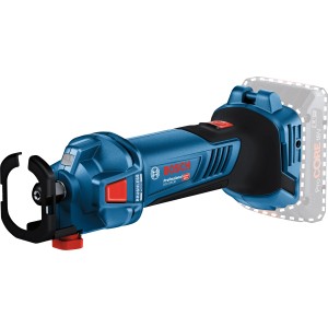 Utensile rotativo a batteria Bosch Professional GCU 18 V-30 in blu con batteria (opzionale).