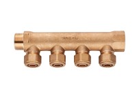 Diaqua® PEX Verteiler 4 Abgänge 3/4