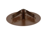 Rosone da soffitto con clip a molla senza alogeni Marrone 98 x 3 mm