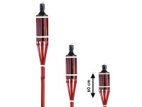 Bambusfackel Mahagoni / Höhe 60 cm