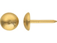 LUX Polsternägel Länge 10 mm vermessingt 45 Stk.