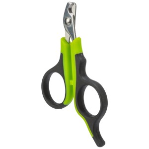 Tagliaunghie Trixie, grigio-verde, 8 cm, per la cura di piccoli animali.