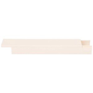 Goulotte de câblage blanche, 40x25 mm, longueur 2 m, pour une gestion facile des câbles.