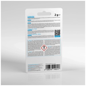 Pigment Knauf Compact Color brique, paquet de 2g pour teinter les enduits et peintures.