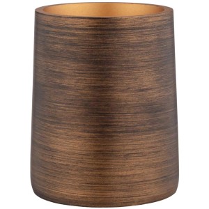 Wenko Palena portaspazzolino in ceramica bronzo.