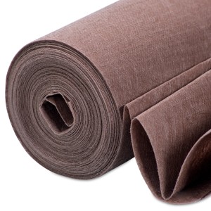 Rotolo di tessuto non tessuto anti-erbacce Windhager Premium, 0,9x10m, marrone, per aiuole rialzate e orti.