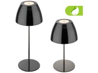 Briloner Akku-LED-Tischleuchte dimmbar IP44 Schwarz 5 W / 200 lm