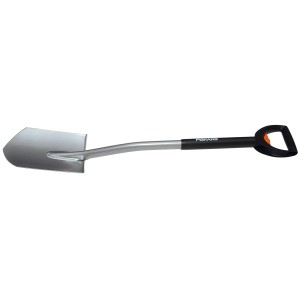 Vanga da giardino telescopica Fiskars SmartFit, a punta, 105-125 cm. Ideale per scavare in terreni duri.