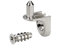 Bodenträger Sekura 7 zum Anschrauben mit Steckzapfen 16 Stk.