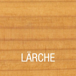Holzstruktur Lärche, behandelt mit Bondex Lärchen-Öl.