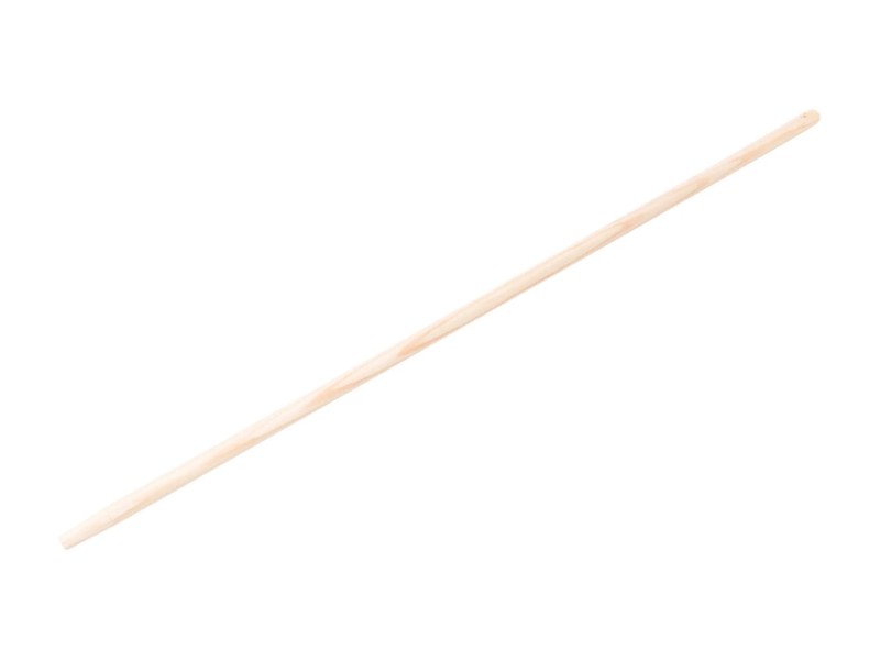 Holz-Besenstiel Mit Gewinde – 1200 X 24 Mm, Roh,  Produktbild-Vorschau 3