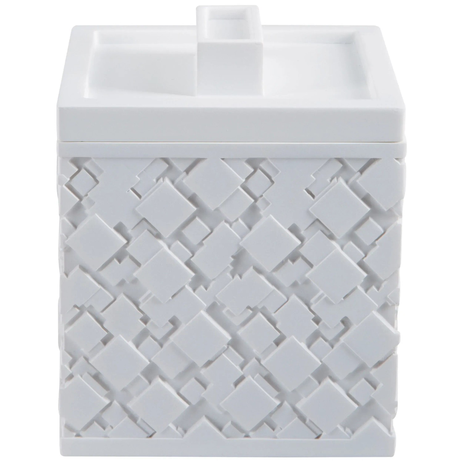Boîte De Rangement En Simili-cuir Moka Multi-compartiments Excessories SALICE