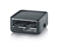 Severin Mini-Raclette-Grill RG 2360 Black Line Lite Kunststoff Schwarz 800 W