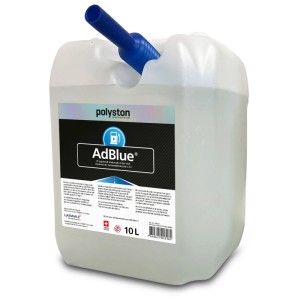 Bidon Polyston AdBlue 10 l avec bec verseur pour véhicules diesel.