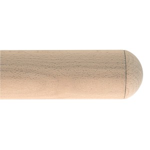 Embout en hêtre, Ø 52 mm, pour main courante. Bouchon en bois pour rampes.