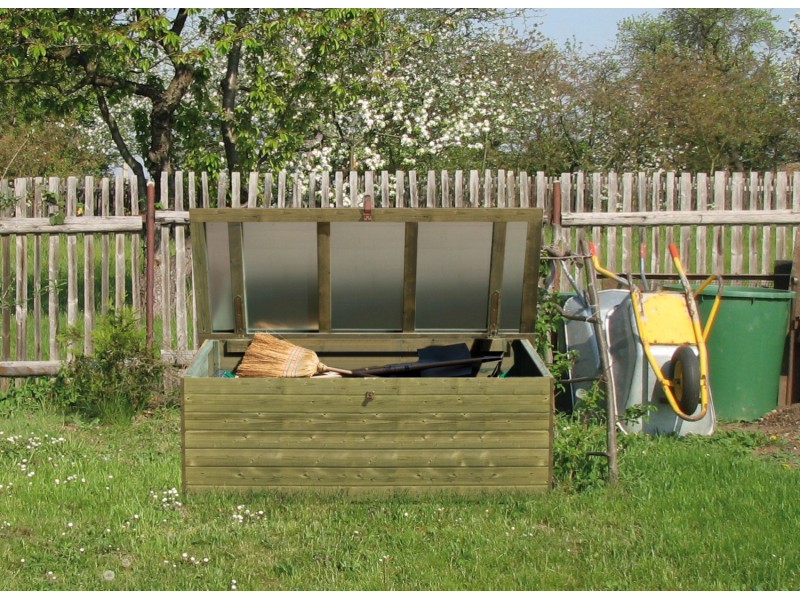 Gartentruhe kesseldruckimprägniert 19 mm kaufen bei OBI