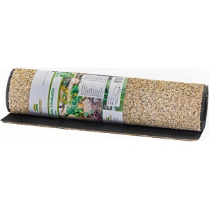Rotolo di pellicola effetto pietra Heissner, 40x250cm per bordi laghetto naturali.