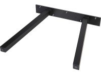 Tischuntergestell A-Form Schwarz (HxB) 710 x 700 mm