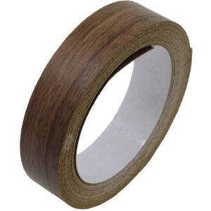 Bordo adesivo noce, 5m x 19mm, per piani di lavoro.