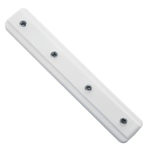 Giunto per binario Gardinia, bianco, per binario per tende a 2 vie.