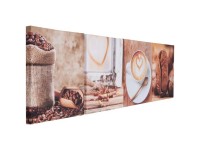 Leinwandbild Canvas Coffee 25 x 25 cm / 4-tlg.