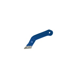 Nettoyeur de joints LUX Classic bleu avec lame en carbure pour joints de carrelage.
