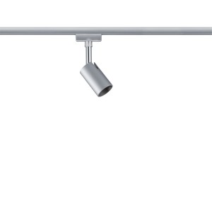 Spot Paulmann URail Pure I, chrome mat, pour systèmes de rails.