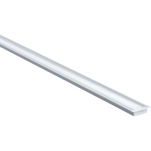 Paulmann Profilo da pavimento con diffusore, 1 m, per strisce LED. Profilo calpestabile per strisce YourLED.