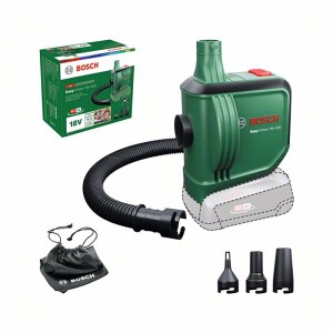 Pompe à air sans fil Bosch EasyInflate 18V-500 Solo avec tuyau, buses et sac.
