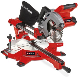 Einhell Power X-Change Scie à onglet radiale sans fil TE-SM 36/210 Li Solo (sans batterie/chargeur)