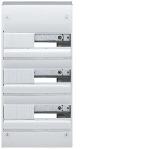 Tableau électrique Hager gamma APV blanc avec 39 modules pour montage en saillie.