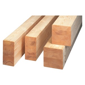 Legno lamellare Abete/Abete rosso, 60x120x4000 mm, multistrato incollato per carichi statici elevati.