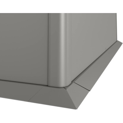 Biohort Bordo per prato 1 m x 0,5 m Grigio quarzo metallizzato