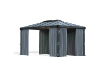 Vorhang-Set für Palram Pavillon Martinique Höhe 217 cm / Länge 401 cm