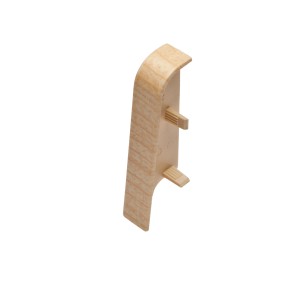 Ahorn Zwischenstück (2 Stück) für Sockelleisten, Zubehör für Laminat & Parkett.