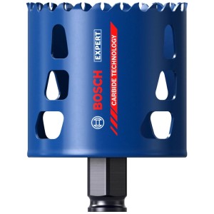 Seghe a tazza Bosch Expert Multi Material PC Plus Ø 68 mm blu per legno, pietra, metallo e plastica.