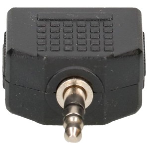 Adattatore audio stereo Schwaiger, adattatore jack per due cuffie