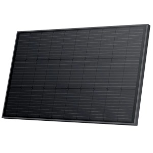 Pannello solare rigido EcoFlow nero, 2x100W. Sistema solare ad alta efficienza.