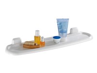 Portaoggetti Wenko Per Bagno - Scatola Acciaio Nero Con Coperchio Bambù 14.5x13.5x10.5cm - Foto 2