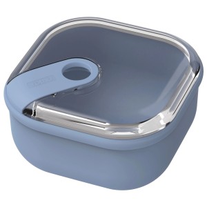 Contenitore per alimenti Rotho Ela 0,425 l in blu orizzonte, ermetico e a prova di perdite.