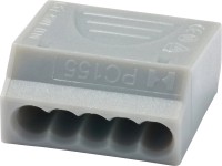 OBI Morsetto a innesto 5 poli / Ø 0,75 - Ø 1,5 mm / 50 pz